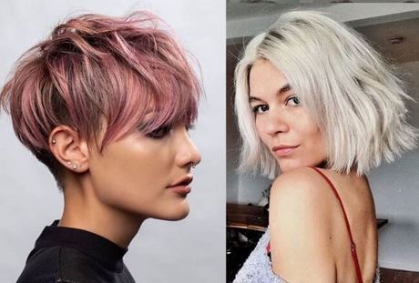 krotkie-blond-fryzury-damskie-2019-37_6 Krótkie blond fryzury damskie 2019