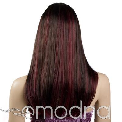 fioletowe-pasemka-na-brzowych-wosach-71_10 Fioletowe pasemka na brązowych włosach