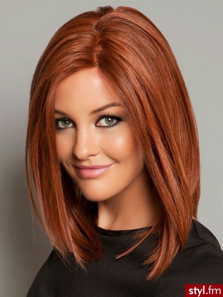 fryzury-krtkie-rude-wosy-63 Fryzury krótkie rude włosy