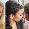 Fryzury na wesele 2018 z długich włosów