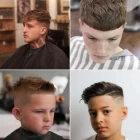 Modne fryzury chłopięce 2024